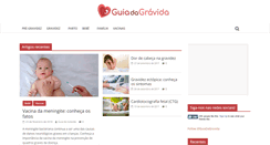 Desktop Screenshot of guiadagravida.com